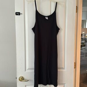 Simple Old Navy Black Tank Dress